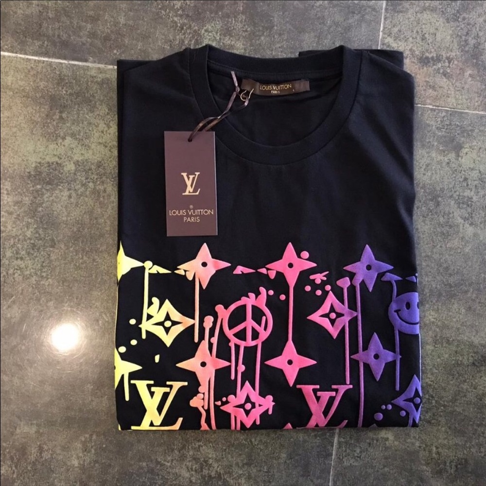 Louis  Vuitton molten colorful t-shirt